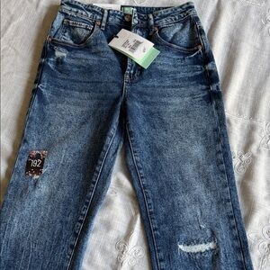 192, NWT Articles Of Society Stylish Blue Denim Jeans, Size 2| Waist 26.